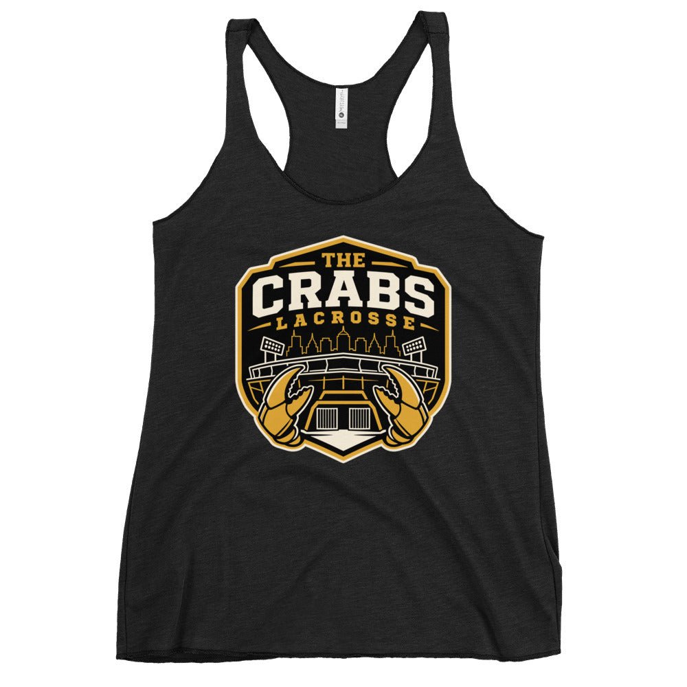 Performance | Thin Racerback Tank Top | Crabs lax | Stadium Logo