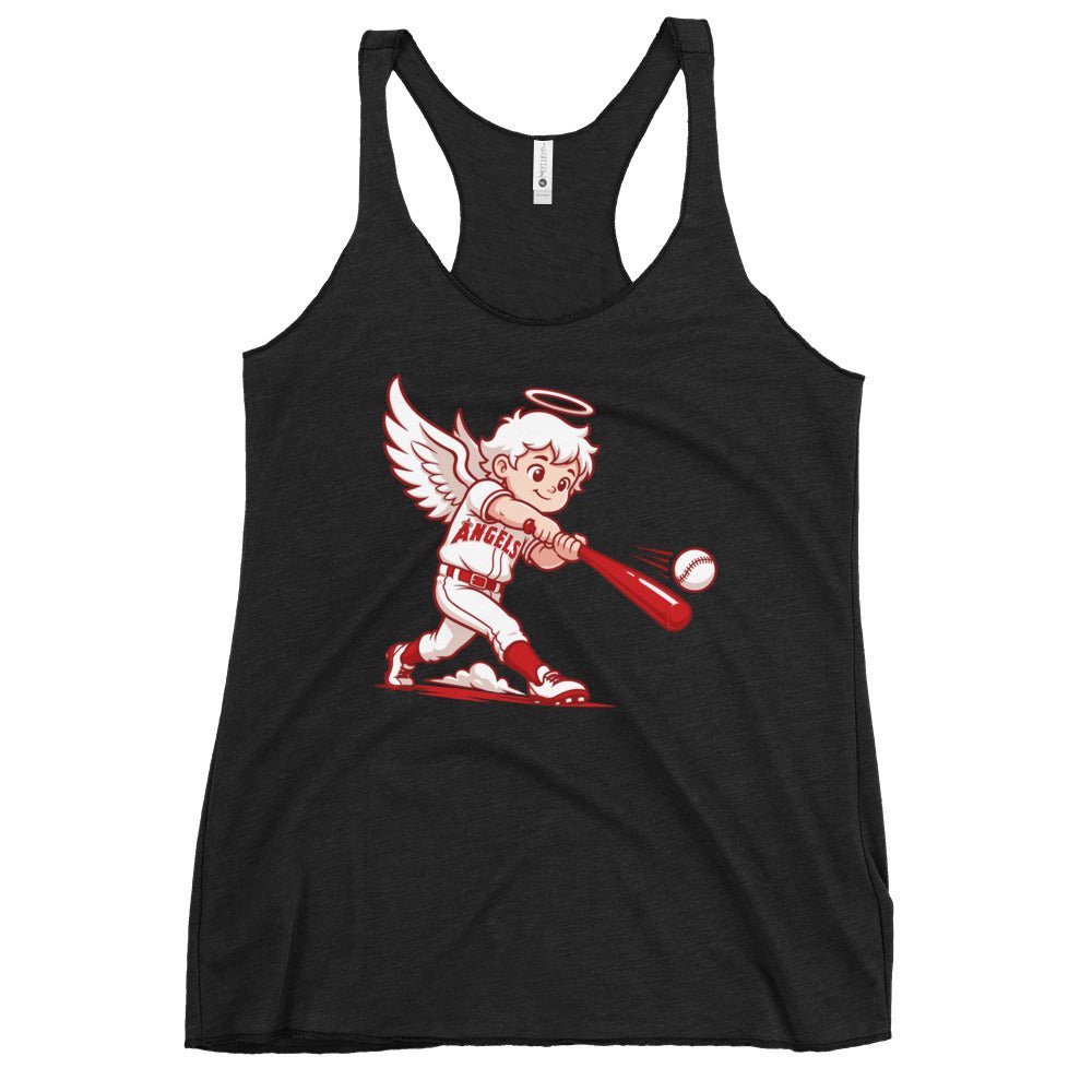 Performance | Thin Racerback Tank Top | Cross City Angels | Mascot Logo