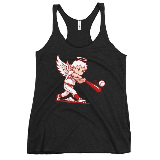 Performance | Thin Racerback Tank Top | Cross City Angels | Mascot Logo