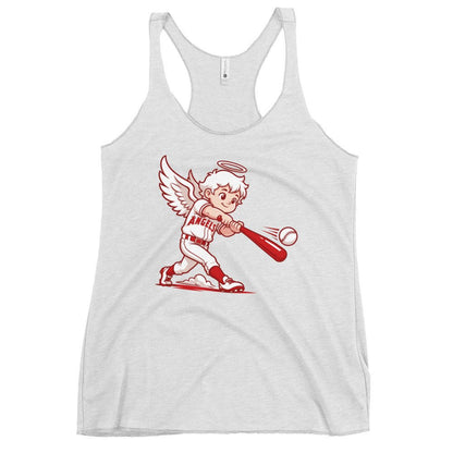 Performance | Thin Racerback Tank Top | Cross City Angels | Mascot Logo
