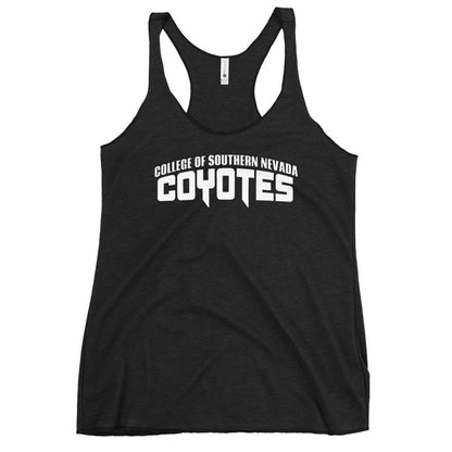 Performance | Thin Racerback Tank Top | CSN Volleyball | Alt Script Logo