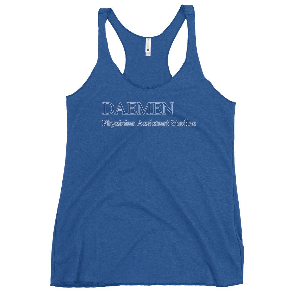 Performance | Thin Racerback Tank Top | Daemen Physician Assistant | Care Collective Logo
