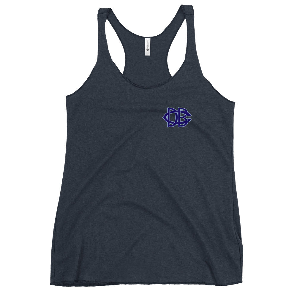 Performance | Thin Racerback Tank Top | Dallas Baseball Club | Vanguard Logo