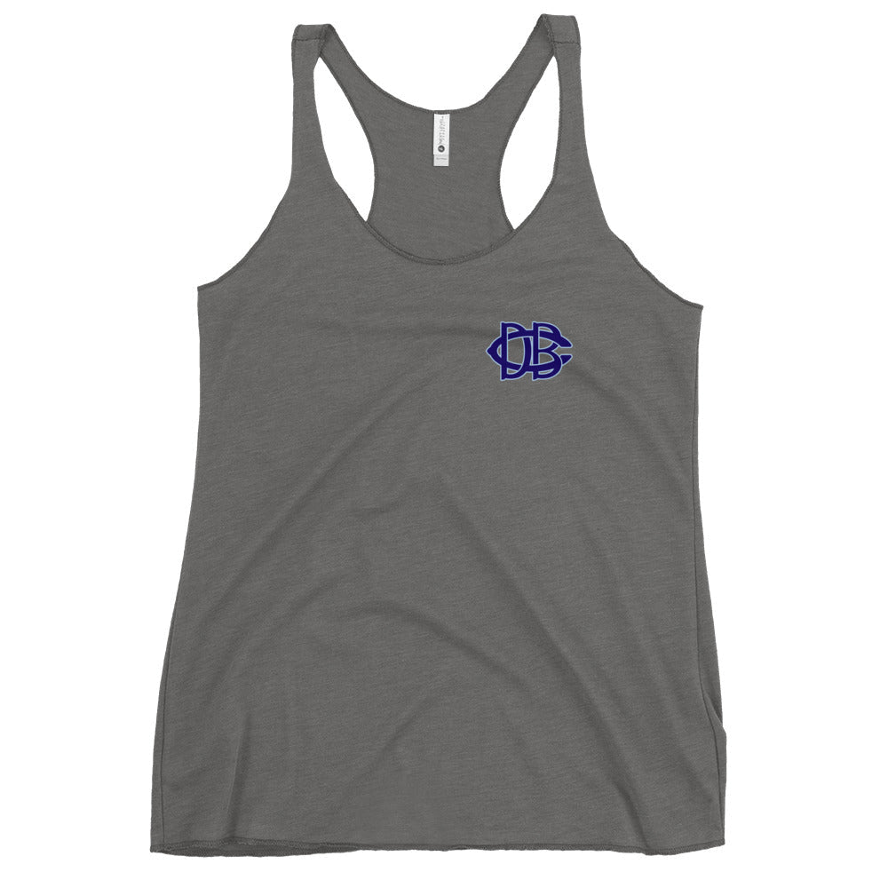 Performance | Thin Racerback Tank Top | Dallas Baseball Club | Vanguard Logo