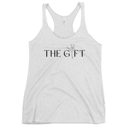 Performance | Thin Racerback Tank Top | Dancin' Time Studios | Lyric Dancer Logo