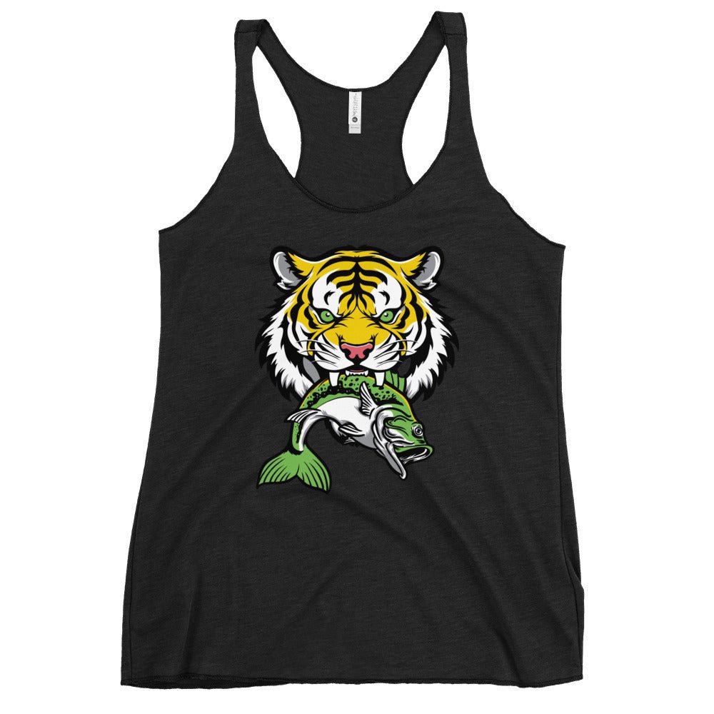 Performance | Thin Racerback Tank Top | DeKalb Fishing Team | Mascot Logo