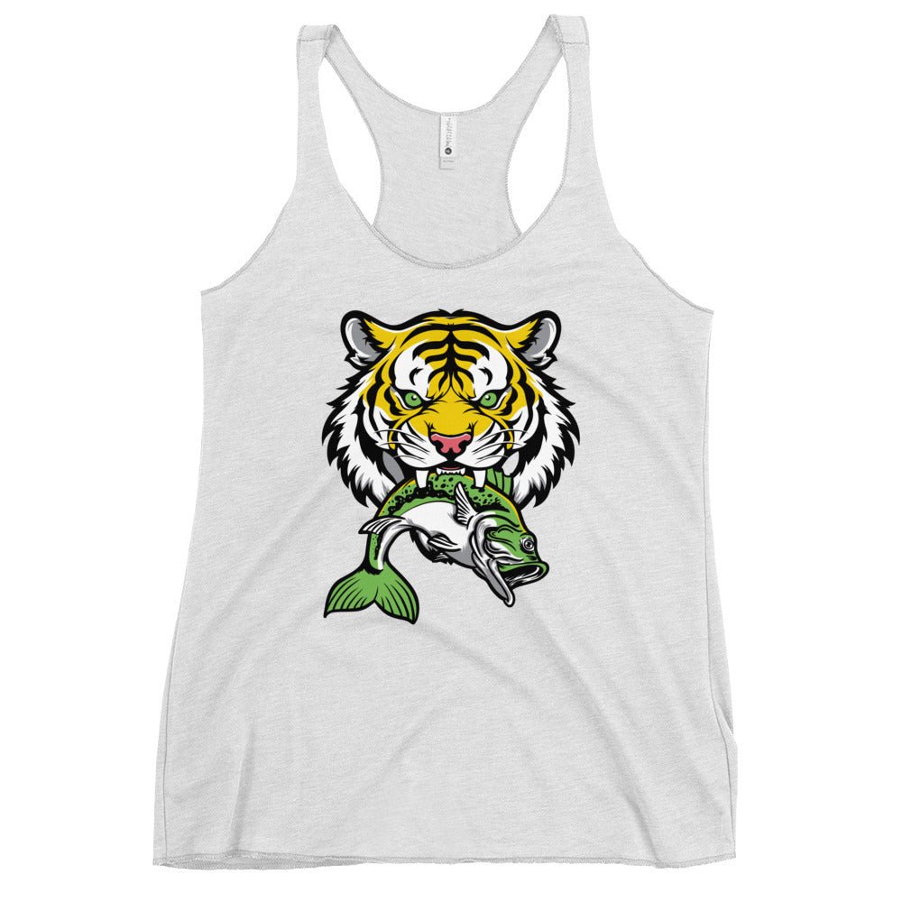 Performance | Thin Racerback Tank Top | DeKalb Fishing Team | Mascot Logo