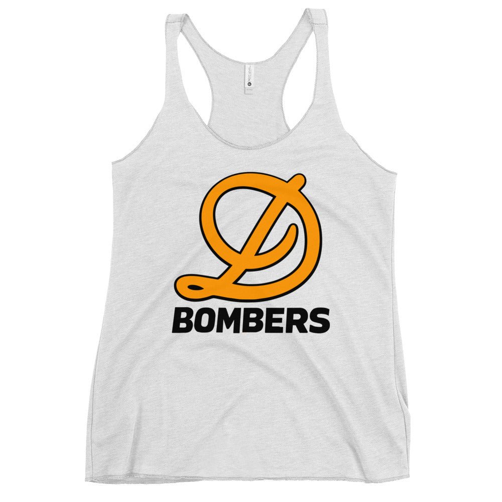 Performance | Thin Racerback Tank Top | Diamond Bombers | D-Mark Logo