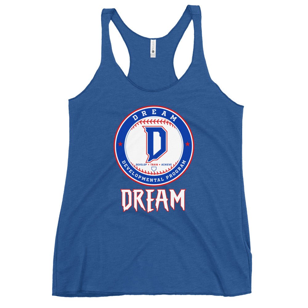 Performance | Thin Racerback Tank Top | Dream Developmental Program | Valor Logo
