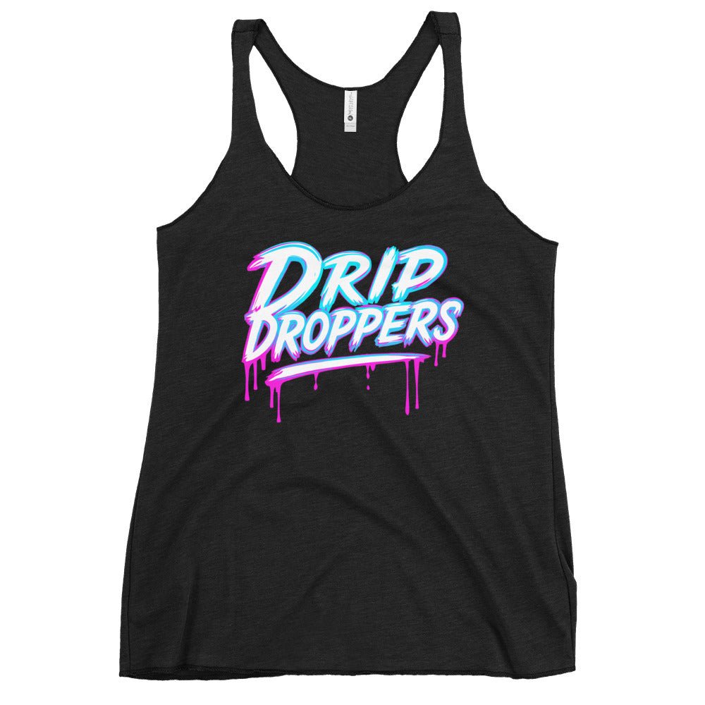 Performance | Thin Racerback Tank Top | Drip Droppers | Alt Logo