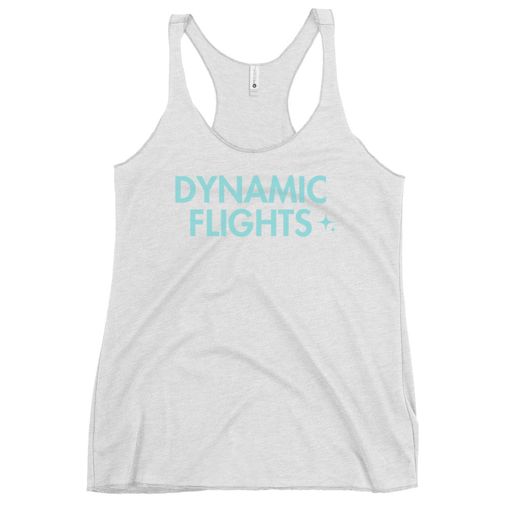 Performance | Thin Racerback Tank Top | Dynamic Flights Gymnastics | Alt Logo 2