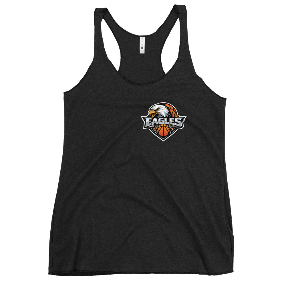 Performance | Thin Racerback Tank Top | Eagles - MA | Eagle Shield Logo