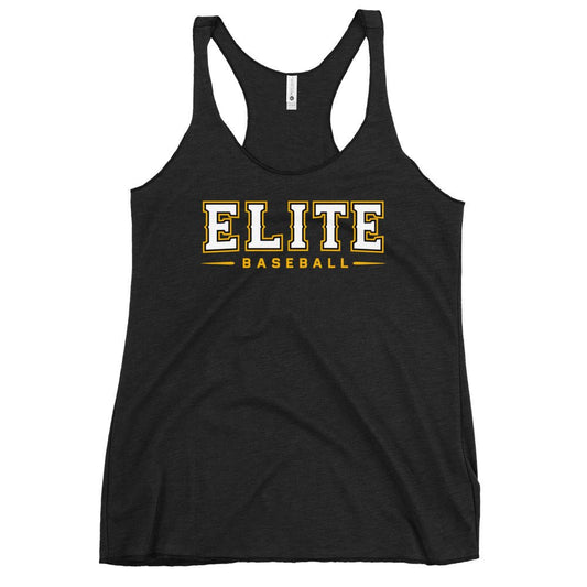 Performance | Thin Racerback Tank Top | Elite Baseball | Vanguard Logo