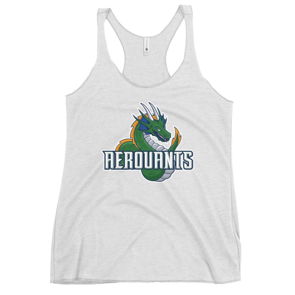 Performance | Thin Racerback Tank Top | Emerald High School Baseball | Dragon Logo