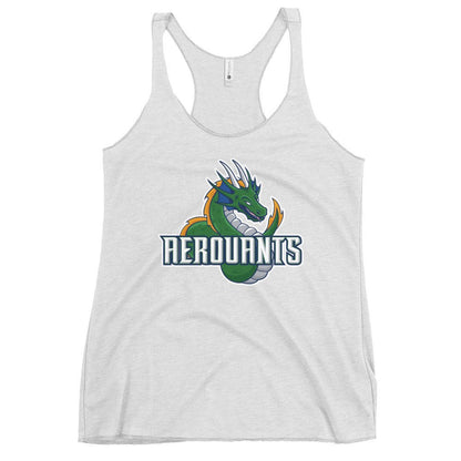 Performance | Thin Racerback Tank Top | Emerald High School Baseball | Dragon Logo