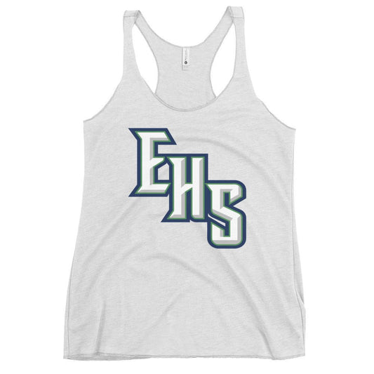 Performance | Thin Racerback Tank Top | Emerald High School Baseball | EHS Logo