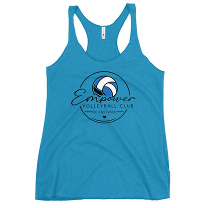 Performance | Thin Racerback Tank Top | Empower Volleyball Club | Icon Logo