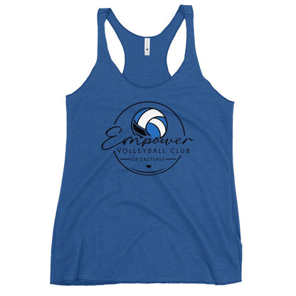 Performance | Thin Racerback Tank Top | Empower Volleyball Club | Icon Logo