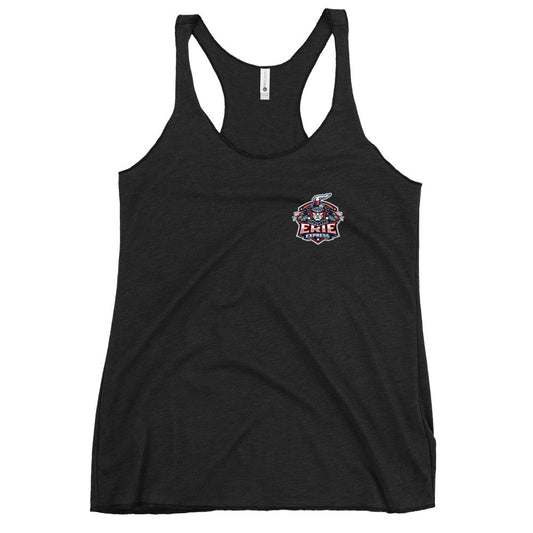 Performance | Thin Racerback Tank Top | Erie Express Football | Badge Logo