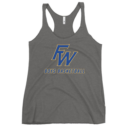 Performance | Thin Racerback Tank Top | Fayette Ware Boys Basketball | FW Crest Logo