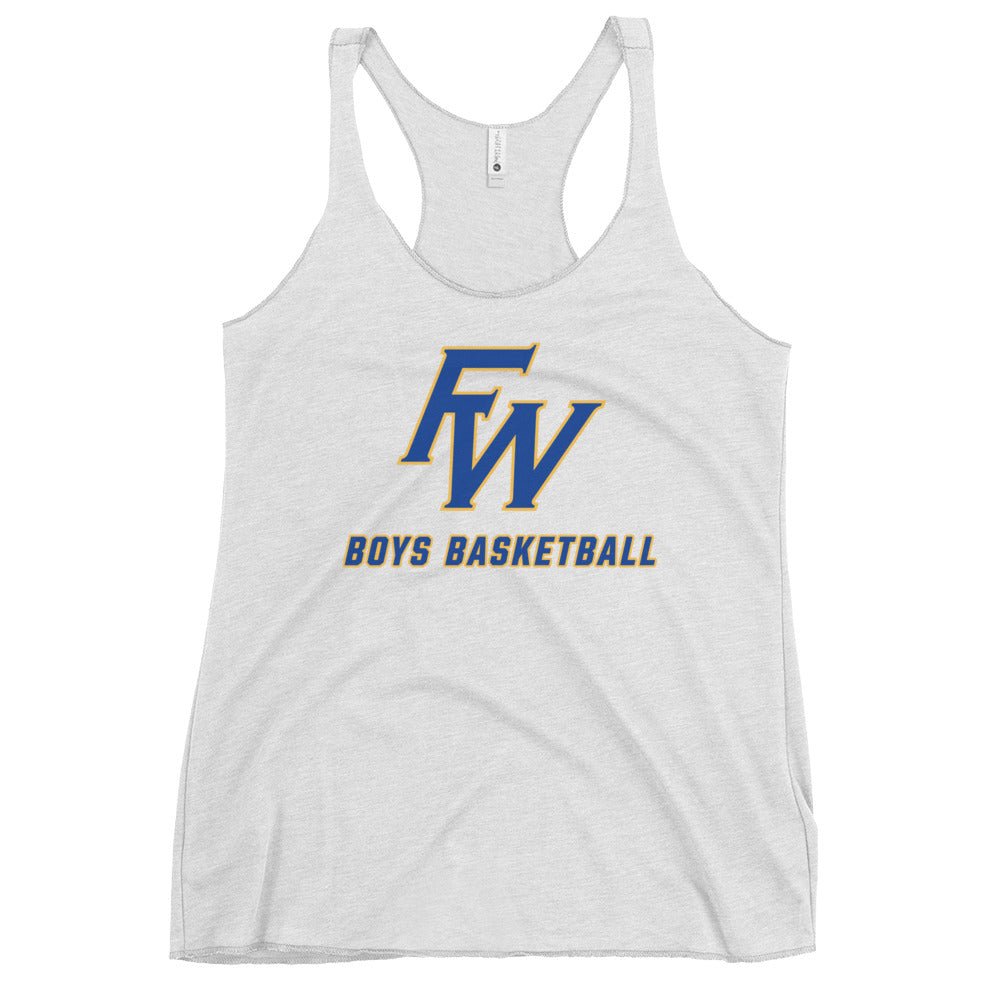 Performance | Thin Racerback Tank Top | Fayette Ware Boys Basketball | FW Crest Logo