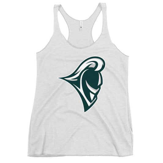 Performance | Thin Racerback Tank Top | Fellowship Christian School | Tidal Spartan Logo