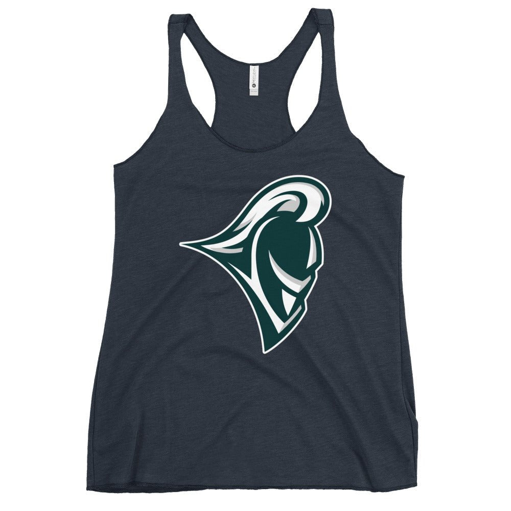 Performance | Thin Racerback Tank Top | Fellowship Christian School | Tidal Spartan Logo