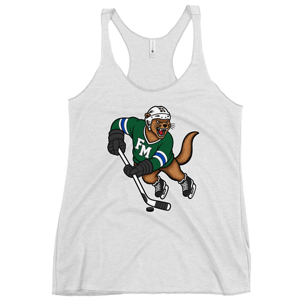 Performance | Thin Racerback Tank Top | Fighting Mongooses Hockey Club | Vanguard Otters Logo