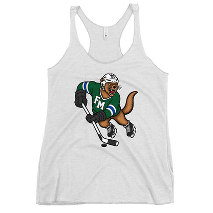 Performance | Thin Racerback Tank Top | Fighting Mongooses Hockey Club | Vanguard Otters Logo