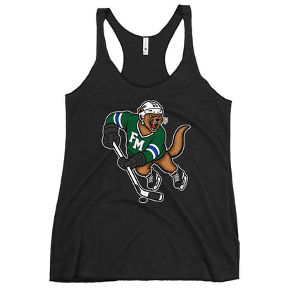Performance | Thin Racerback Tank Top | Fighting Mongooses Hockey Club | Vanguard Otters Logo