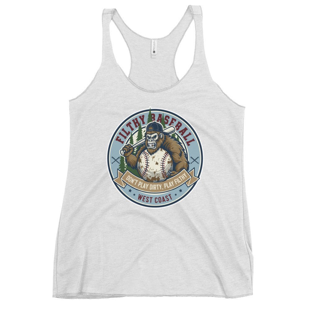 Performance | Thin Racerback Tank Top | Filthy Baseball Northwest