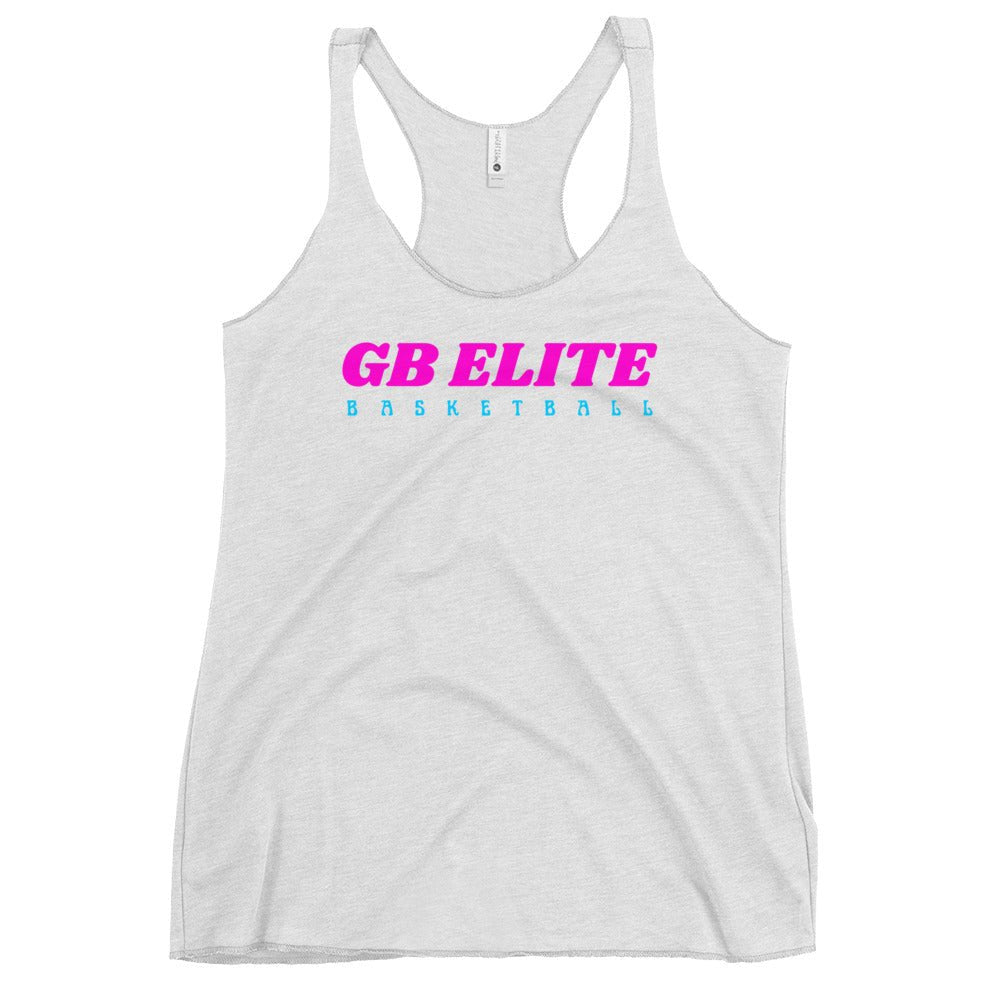 Performance | Thin Racerback Tank Top | GB Elite | Script Logo