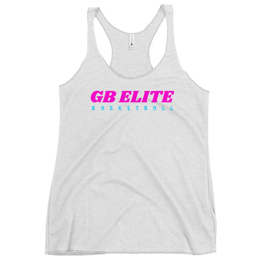 Performance | Thin Racerback Tank Top | GB Elite | Script Logo