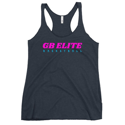 Performance | Thin Racerback Tank Top | GB Elite | Script Logo