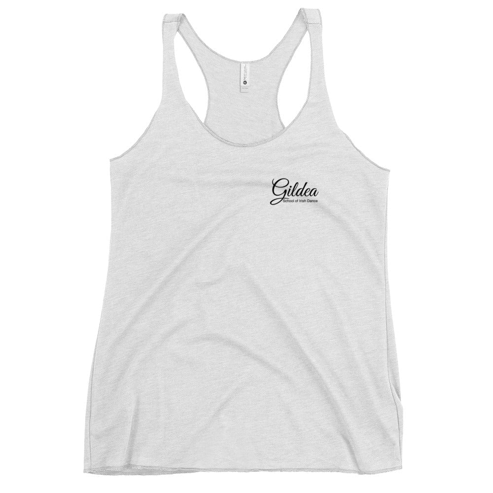 Performance | Thin Racerback Tank Top | Gildea School of Irish Dance | Gildea Logo