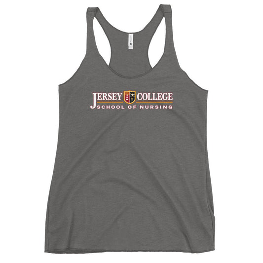 Performance | Thin Racerback Tank Top | Grand View University Nursing | Emblem Logo