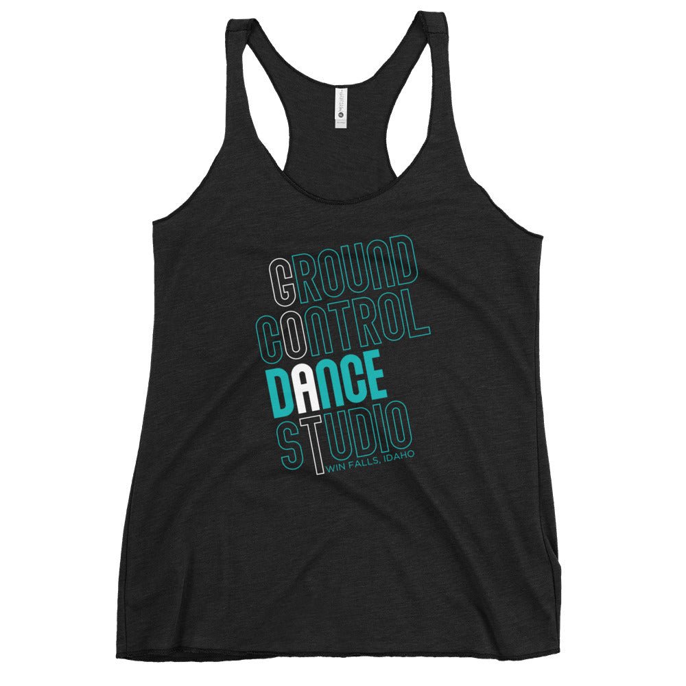 Performance | Thin Racerback Tank Top | Ground Control Studio | Alt Logo