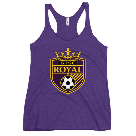 Performance | Thin Racerback Tank Top | GTSC Royal | Shield Logo
