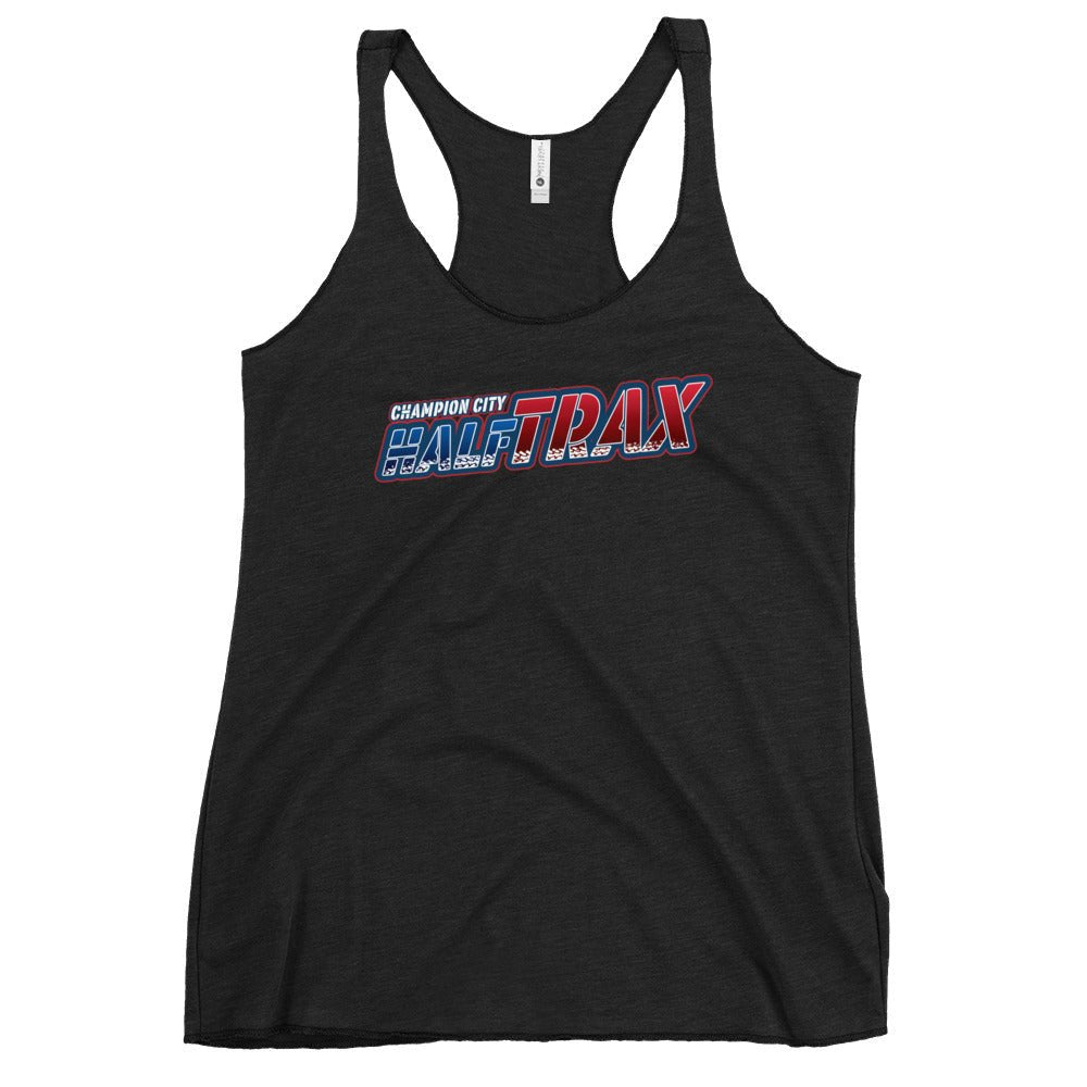 Performance | Thin Racerback Tank Top | Half Trax Baseball | Alt Logo