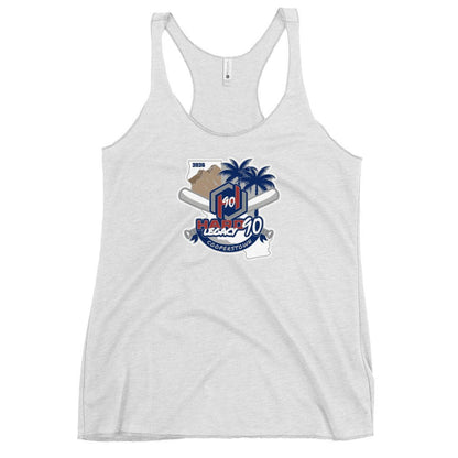 Performance | Thin Racerback Tank Top | Hard 90 Legacy | Badge Logo