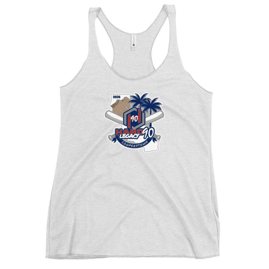 Performance | Thin Racerback Tank Top | Hard 90 Legacy | Badge Logo