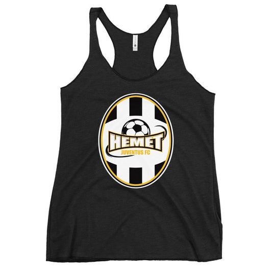 Performance | Thin Racerback Tank Top | Hemet Juventus | Crest Logo
