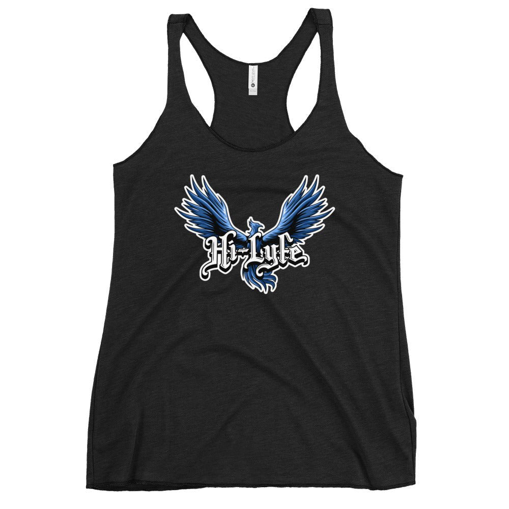 Performance | Thin Racerback Tank Top | Hi - Lyfe Basketball | Wings Logo