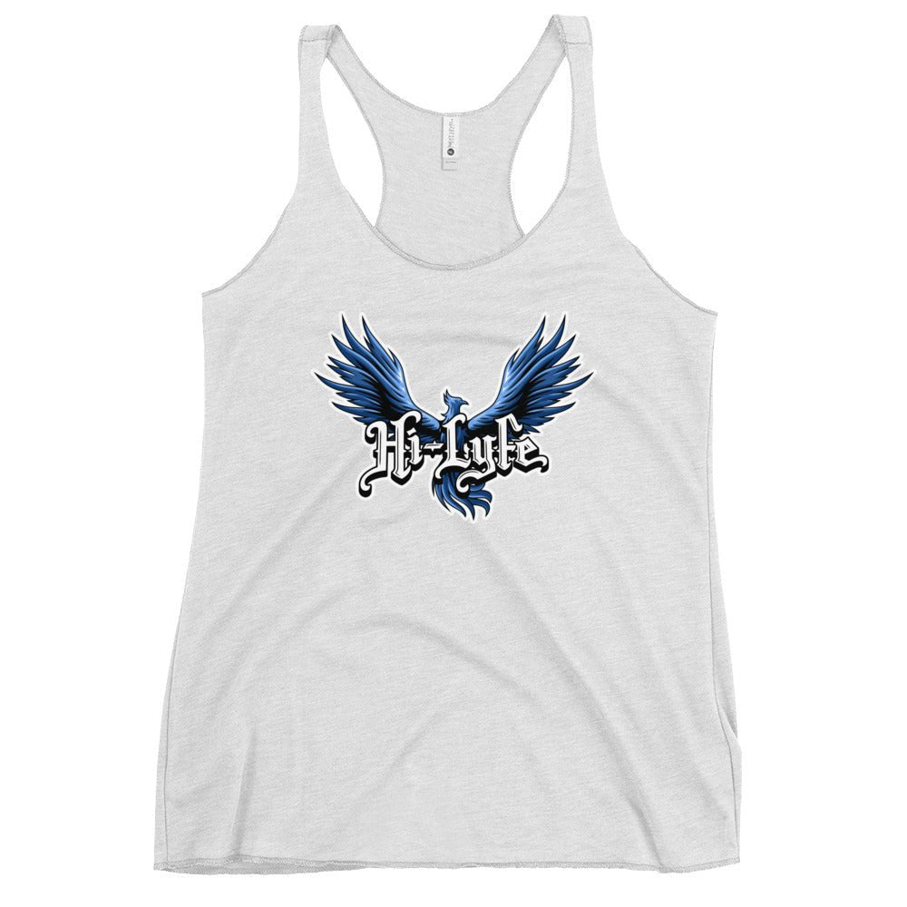 Performance | Thin Racerback Tank Top | Hi - Lyfe Basketball | Wings Logo