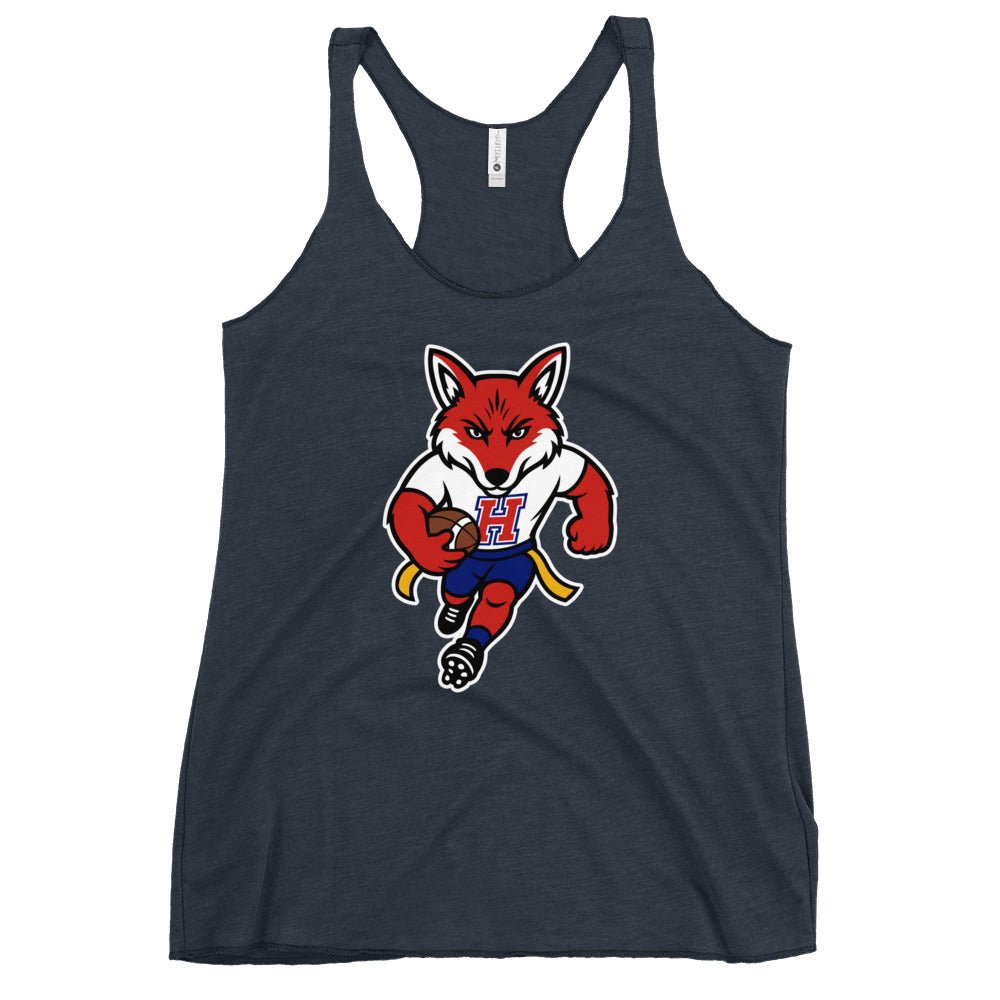 Performance | Thin Racerback Tank Top | Hornell Flag Football | Mascot Logo