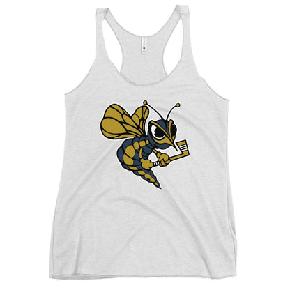 Performance | Thin Racerback Tank Top | HORNETS | Mascot Logo