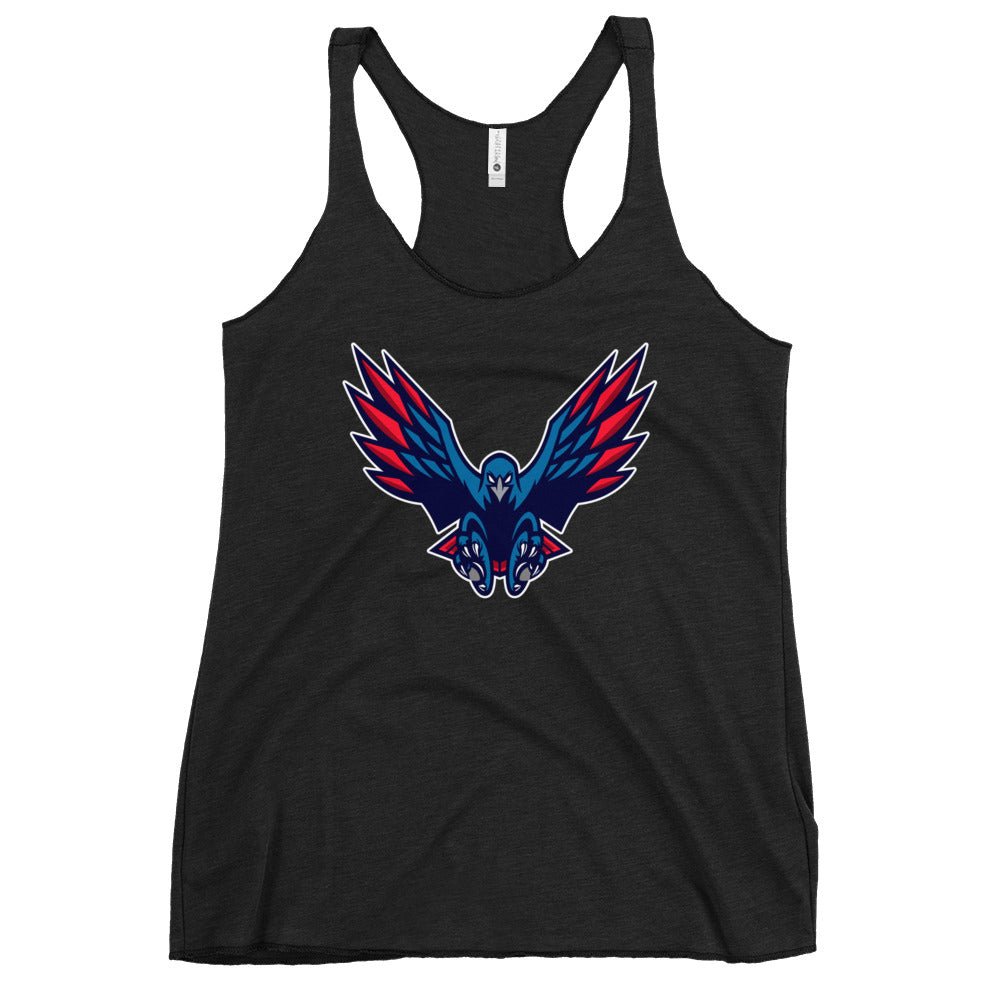 Performance | Thin Racerback Tank Top | HSE | Vortex Raptor Mascot Logo