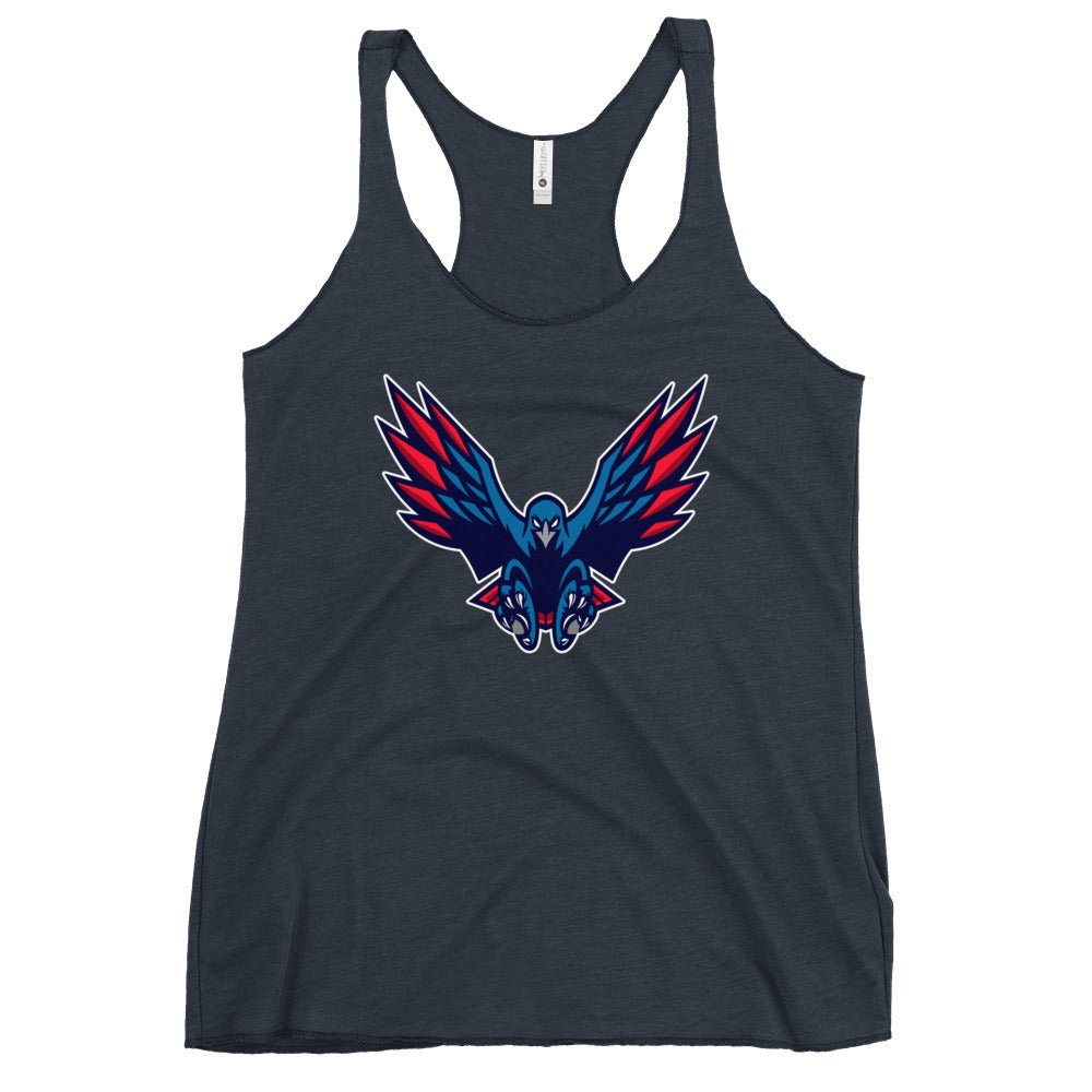 Performance | Thin Racerback Tank Top | HSE | Vortex Raptor Mascot Logo