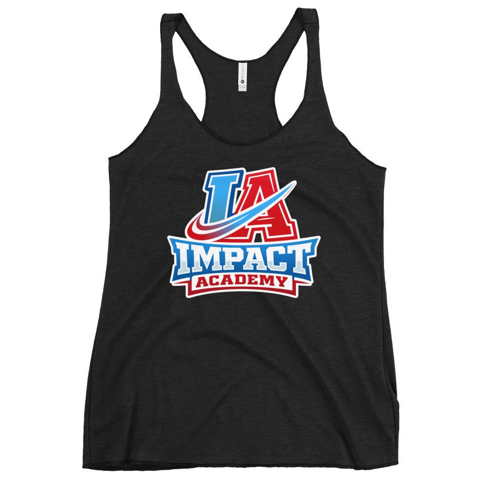 Performance | Thin Racerback Tank Top | Impact Academy | Icon Logo