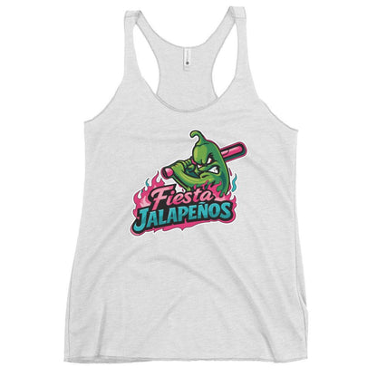 Performance | Thin Racerback Tank Top | Jalapenos Baseball | Fiesta Logo